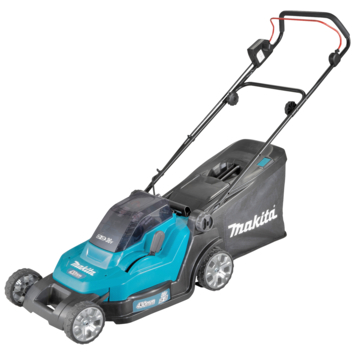 Makita 2x18V LXT grasmaaier DLM432PT2 43 cm incl. 2x 5,0Ah accu + duolader