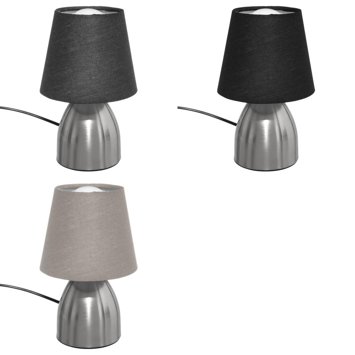 LAMPE CHEVET TOUCH H.19.5CM