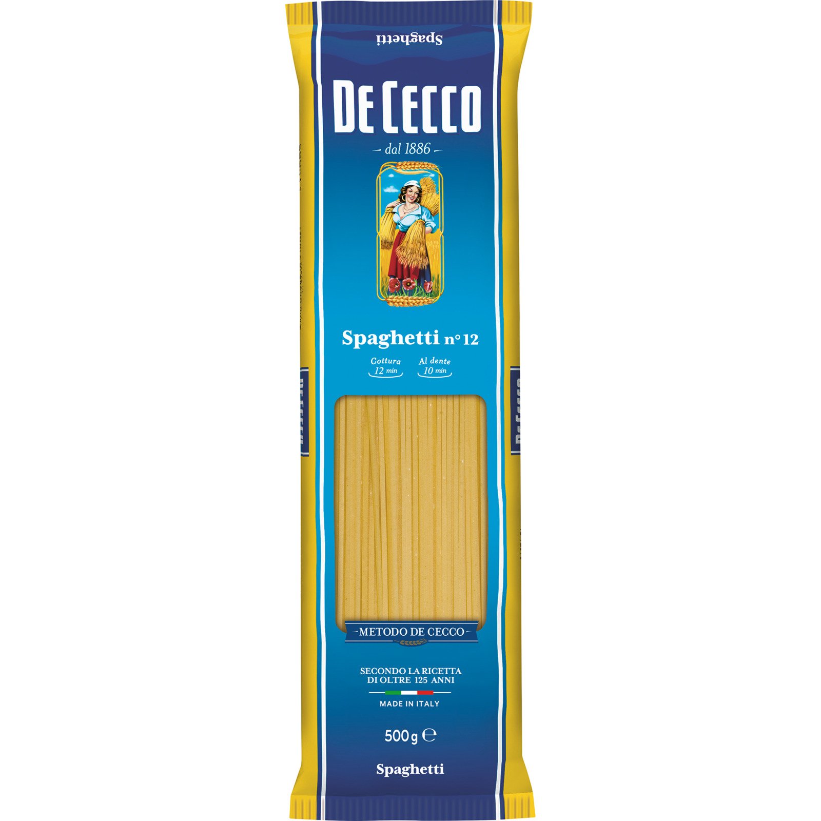 De Cecco Spaghetti 12 500g