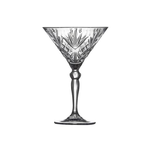Lyngby Glas Krystal Melodia 4-pak Cocktailglas, Klar, 21 cl