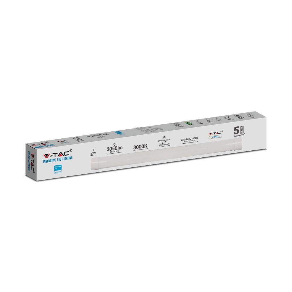 V-TAC VT-8-20-N - Witte LED-lichtstrips - Prismatisch - 120lm/W - Samsung - IP20 - 20W - 2400