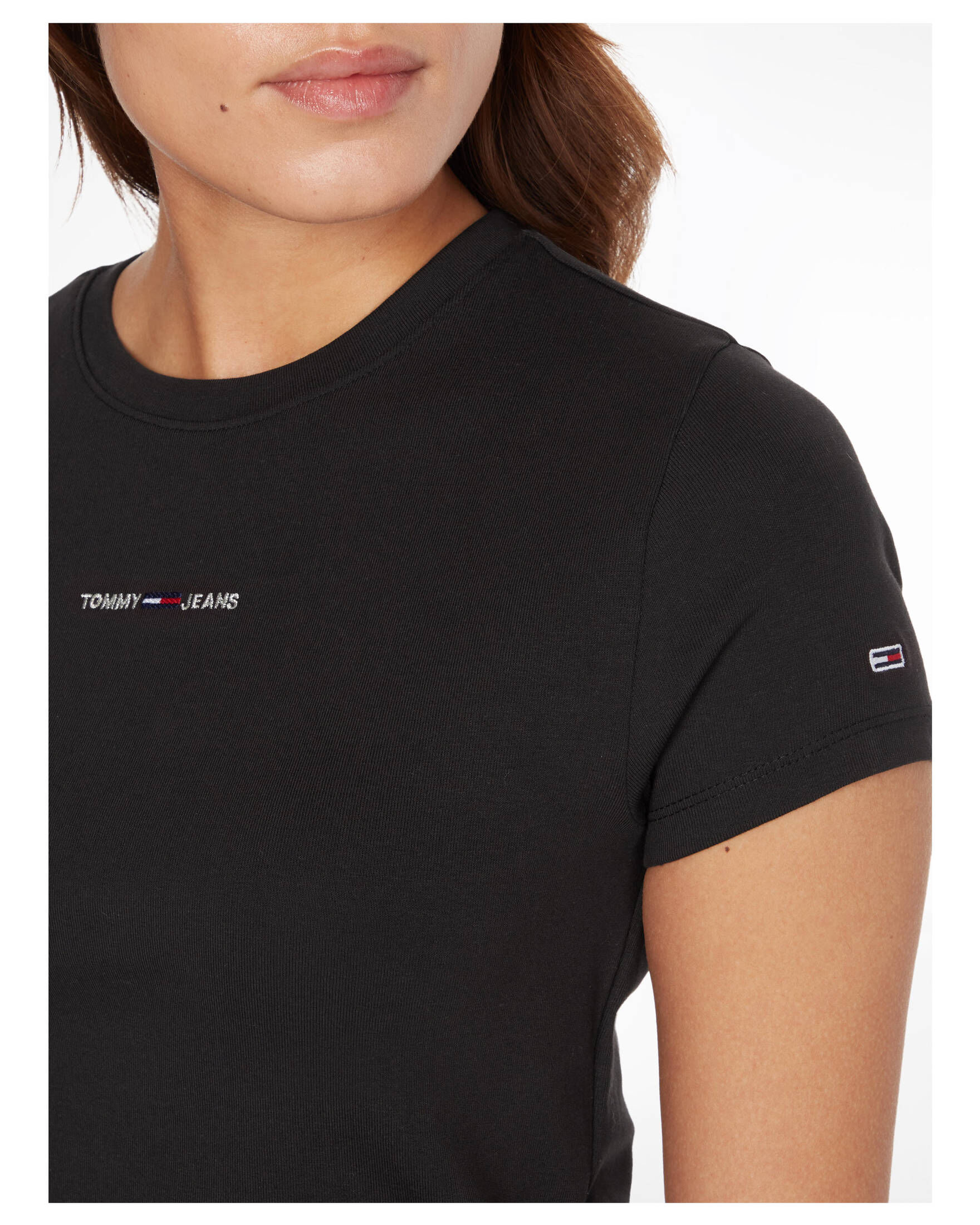 Tommy Jeans| Damen Crop Top Kurzarm