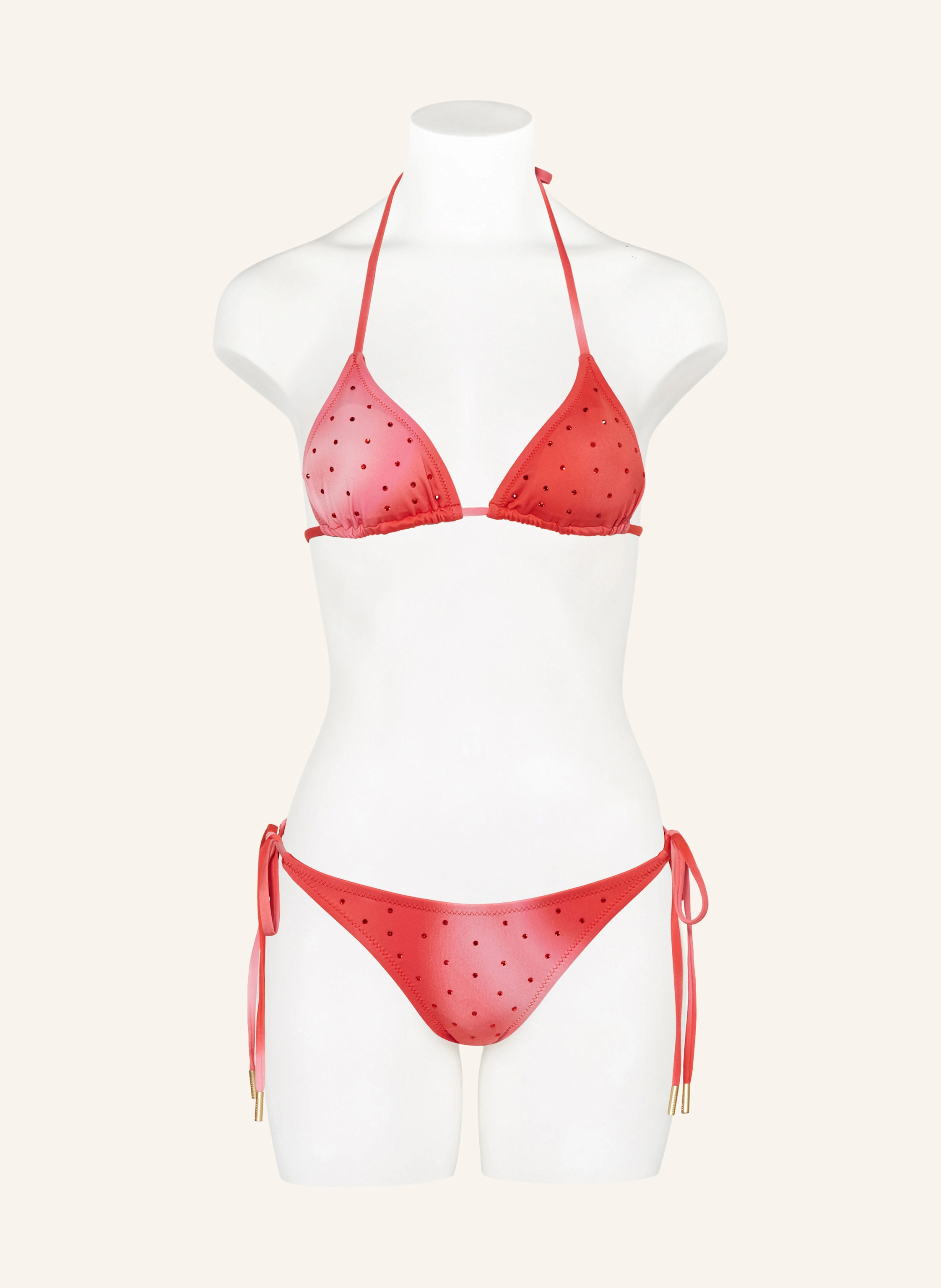 GOLDBERGH Triangel-Bikini-Hose VIVRE mit Schmucksteinen