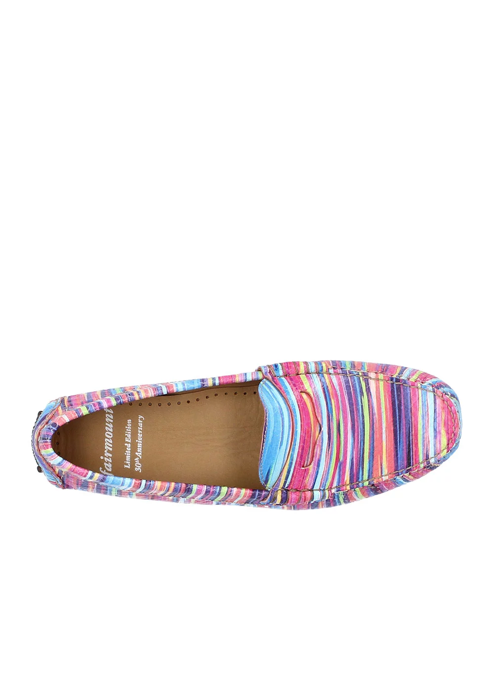 MOCASSIN FANCY DRIVER MULTI STRIPES