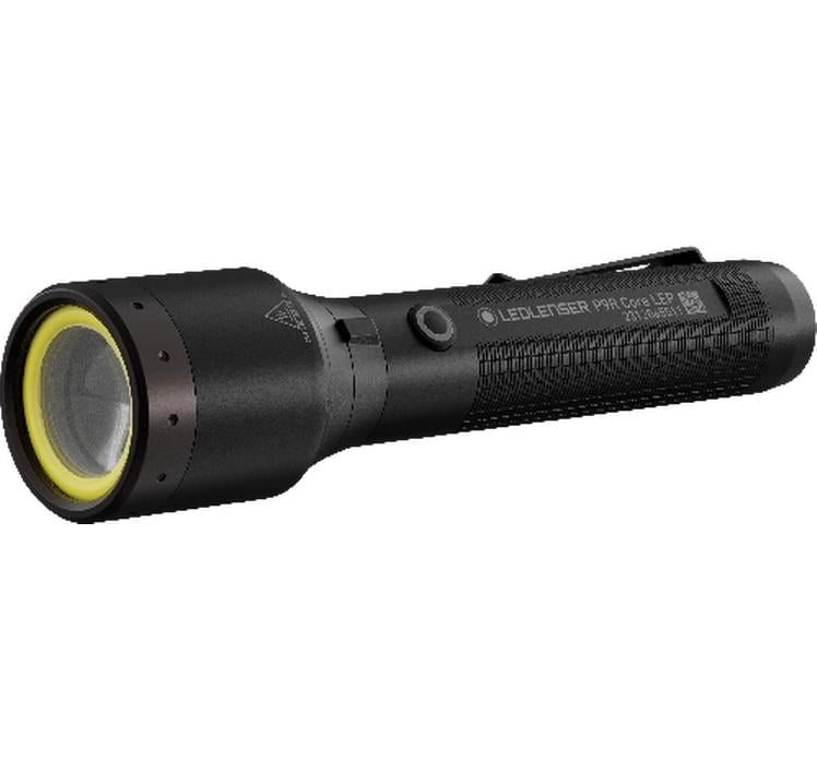 Taschenlampe P9R Core LEP Schwarz<br>LED-Taschenlampe