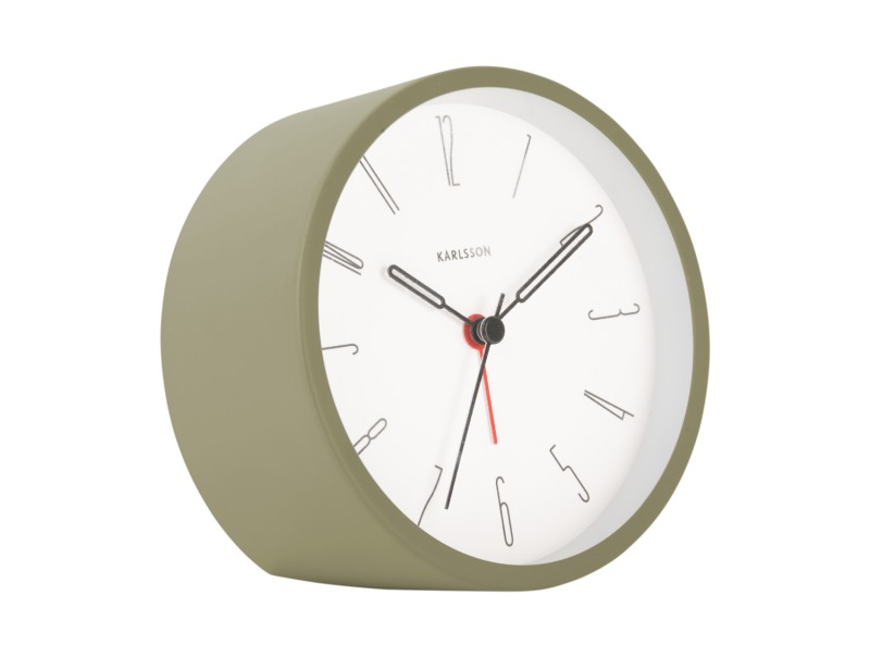 Alarm Clock Belle Numbers KA5915BK Black