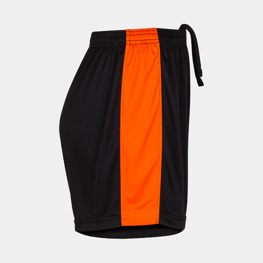 Shorts Maxi Joma Preto Laranja