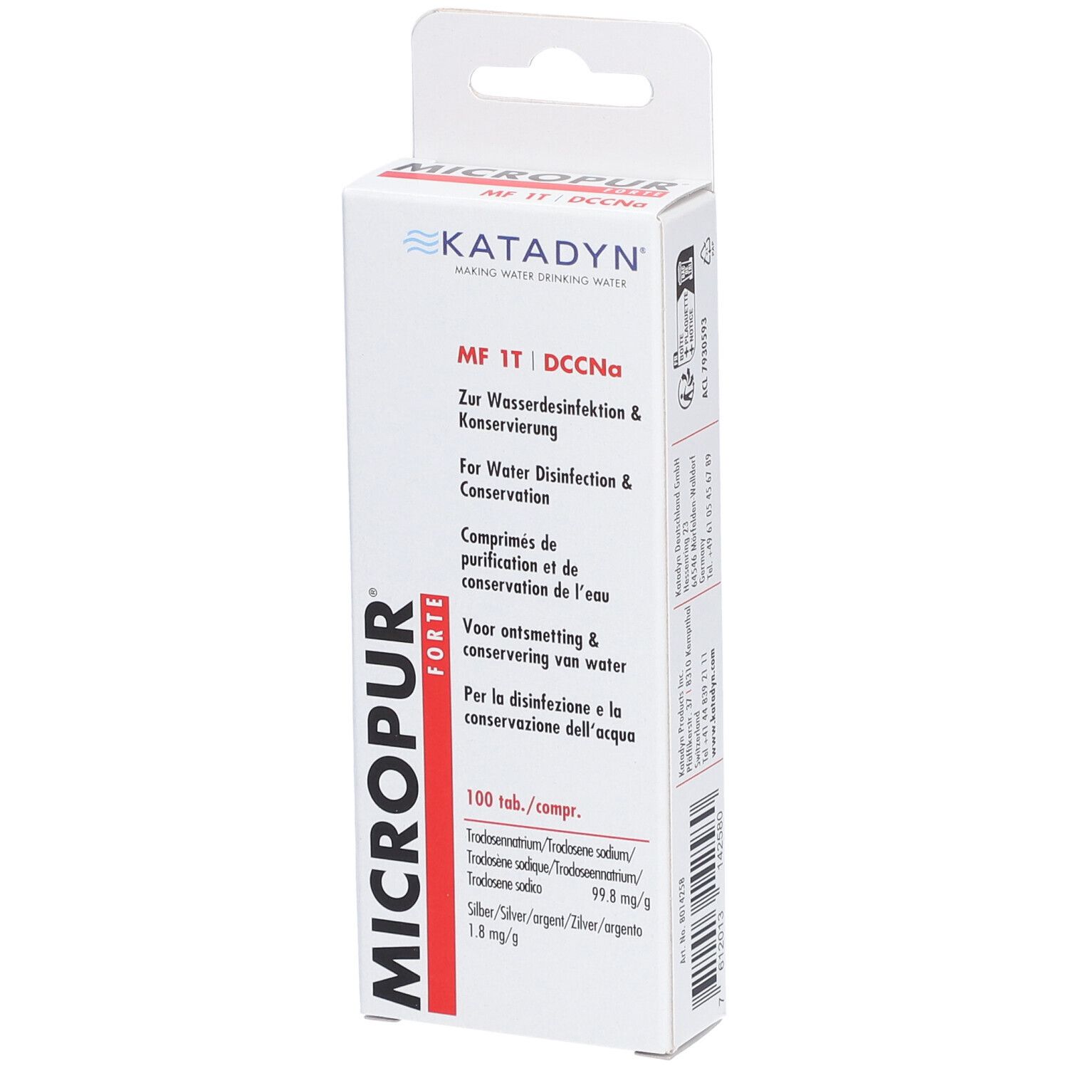 Micropur® Forte MF 1T