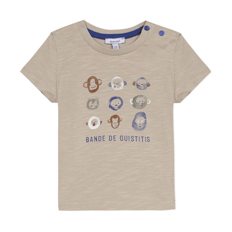 T-shirt bébé garçon manches courtes Absorba Aucune nuance