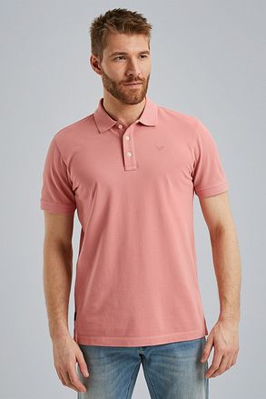 PME Legend Polo Garment Dye Roze PPSS2405868-3168 kopen