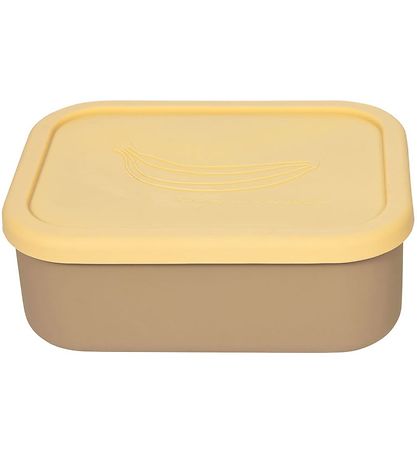 OYOY Brotdose - Yummy+ - Large - Camel/Yellow