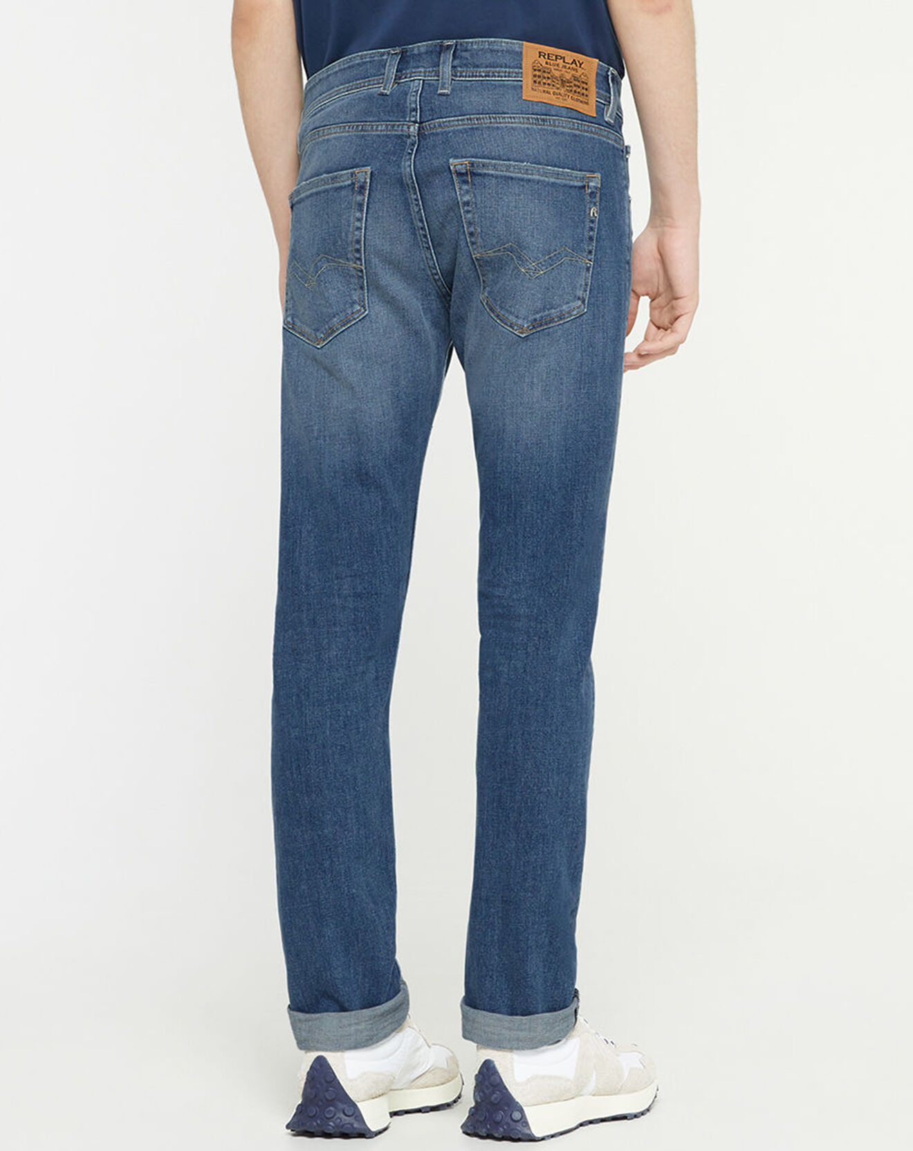 Replay Jean Denim Functional bleu moyen
