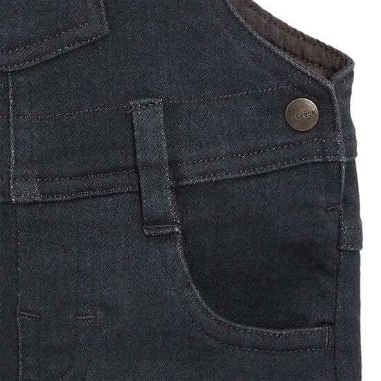 Pop mood Salopette longue denim   gris anthracite        de               Marèse