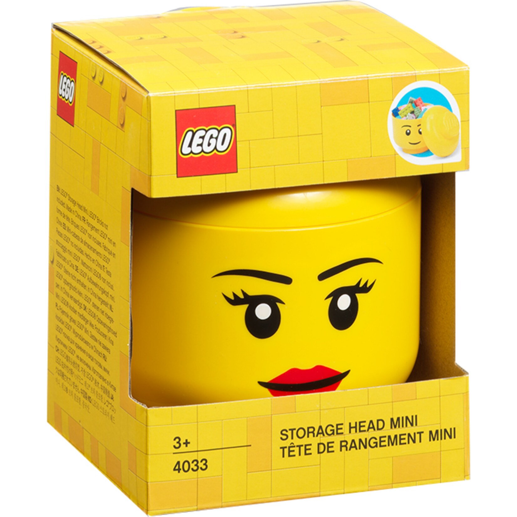 Room Copenhagen Aufbewahrungsbox LEGO Storage Head 