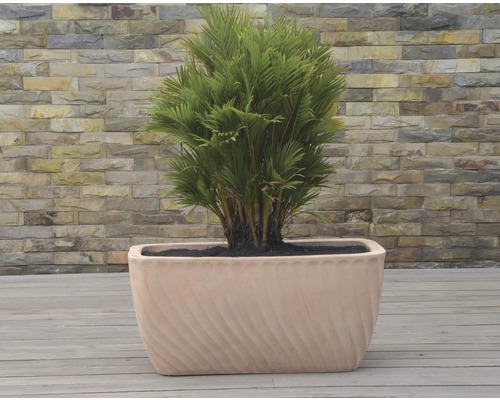 Lafiora plantenbak 45x24x21 cm terra white wash