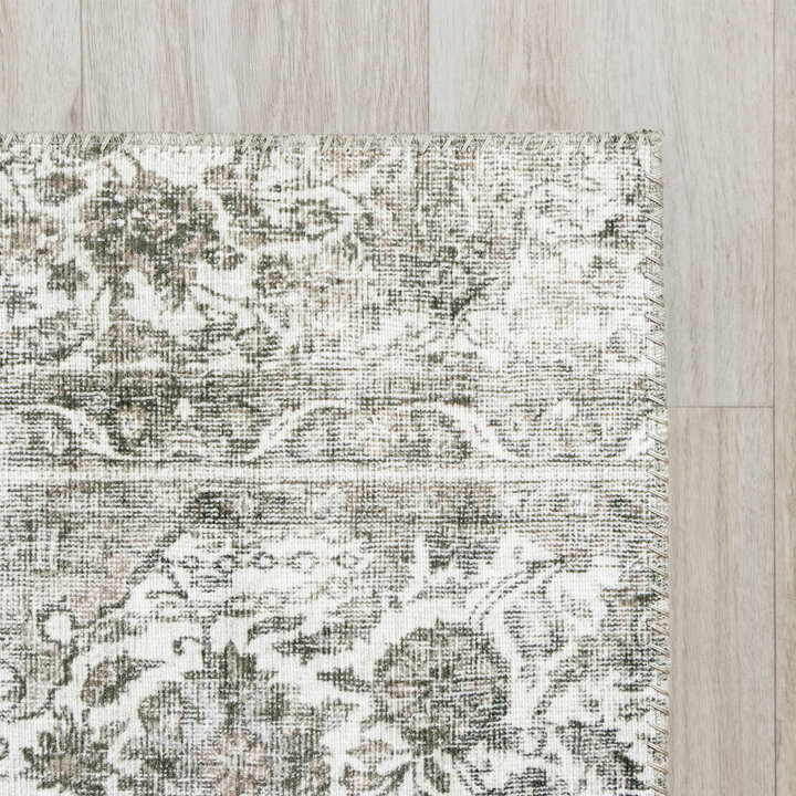 Patchwork vloerkleed - Lago Grijs | Hoge kwaliteit