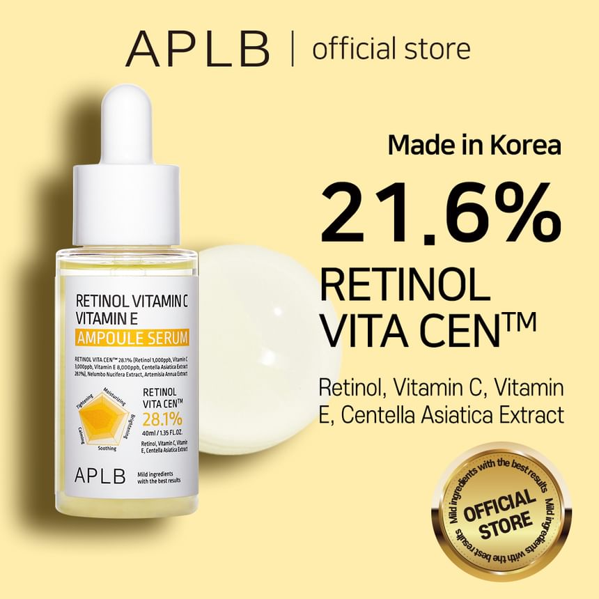 APLB - Retinol Vitamine C Vitamine E Ampulserum
