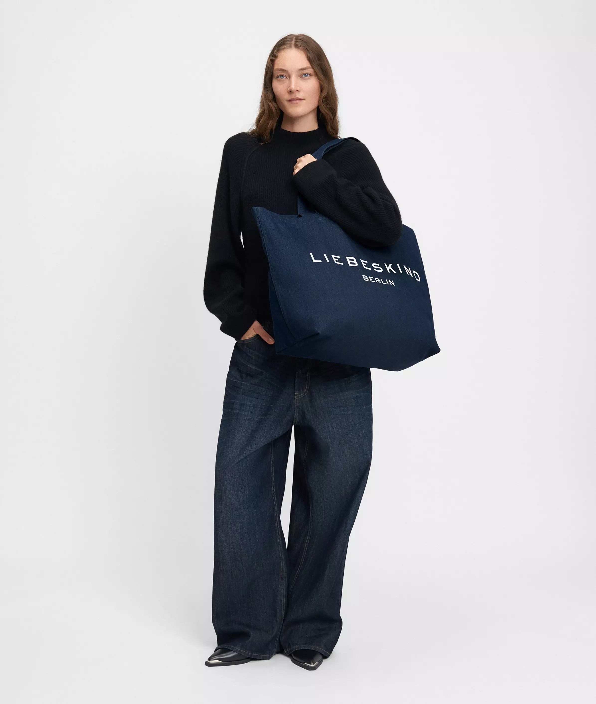 Shopper XL Large denim shopper