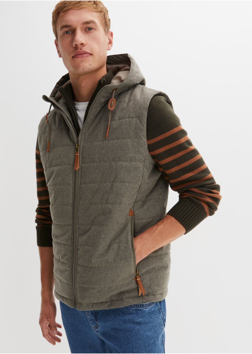 Veste sans manches matelassée