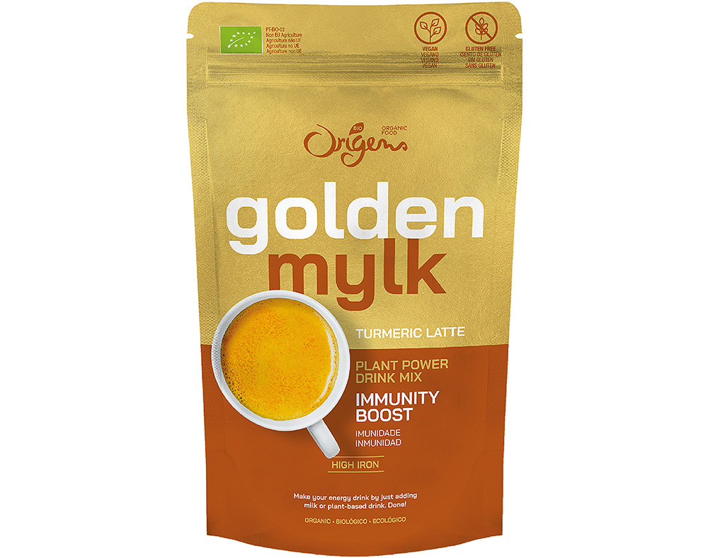 PREPARADO ORIGENS BIO GOLDEN MYLK EM PÓ 80G