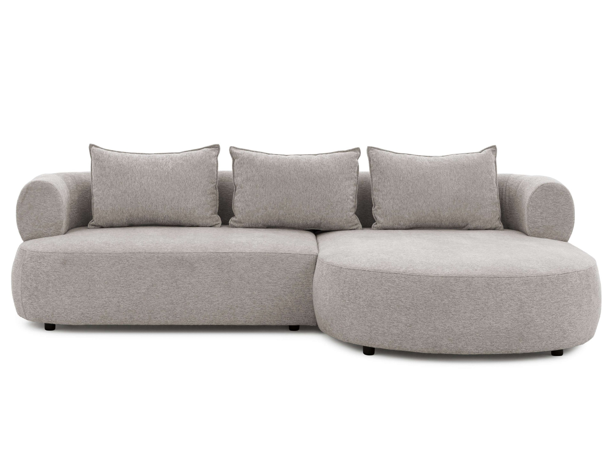 Home affaire Ecksofa »LUSSAC L-Form Design-Sofa mit Zierkissen, Masse B/T/H: 257/159/78 cm« hoher Sitzkomfort und modernes Design, Sofa ohne Bettfunktion