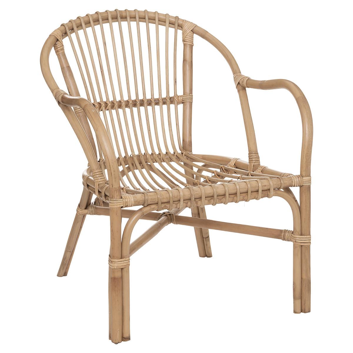 FAUTEUIL ROTIN NETA BLANC