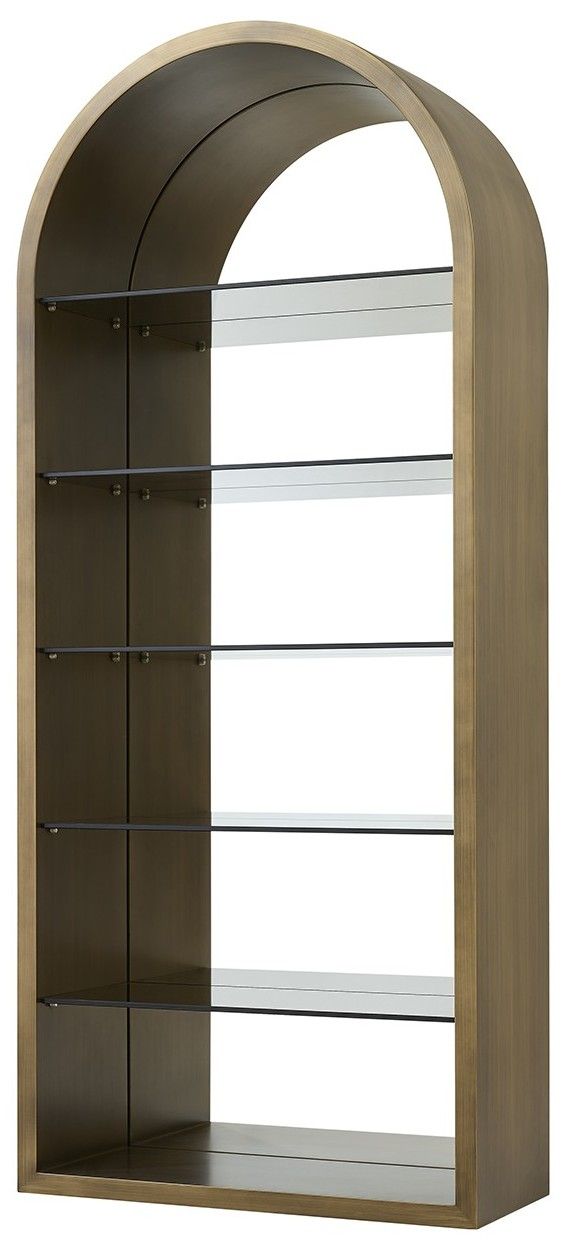 Boekenkast 213237 Bowic B90 x D38 x H210 cm