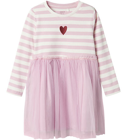 Name It Kleid - NmfTaia - Winsome Orchid/Cloud Tänzer