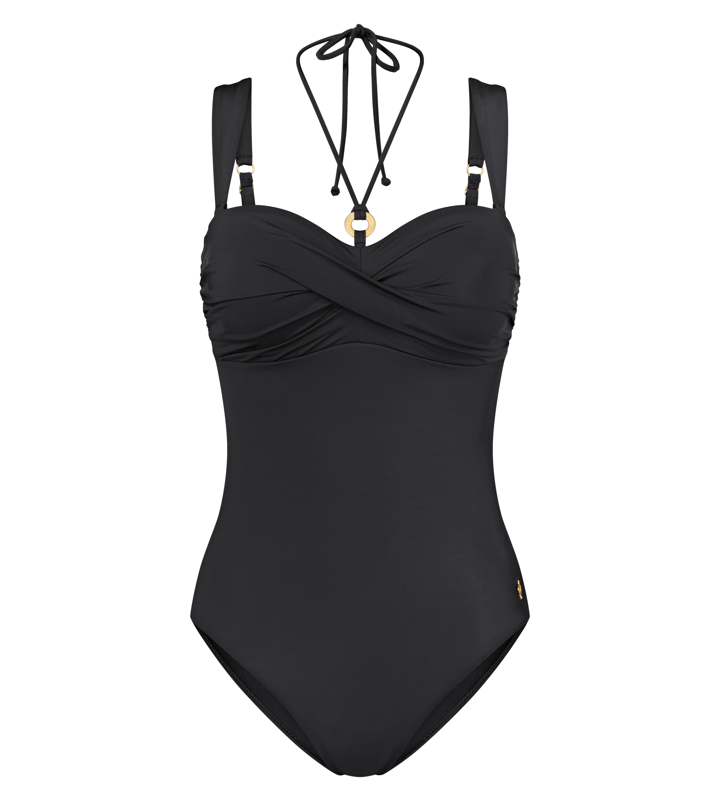 Triumph Badeanzug »Summer Twist«, softes Material, Zierring, schnelltrocknende Cups