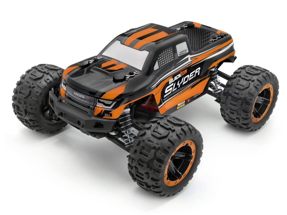 BLACKZON - Slyder MT 1/16 4WD Electric Monster Truck - Orange