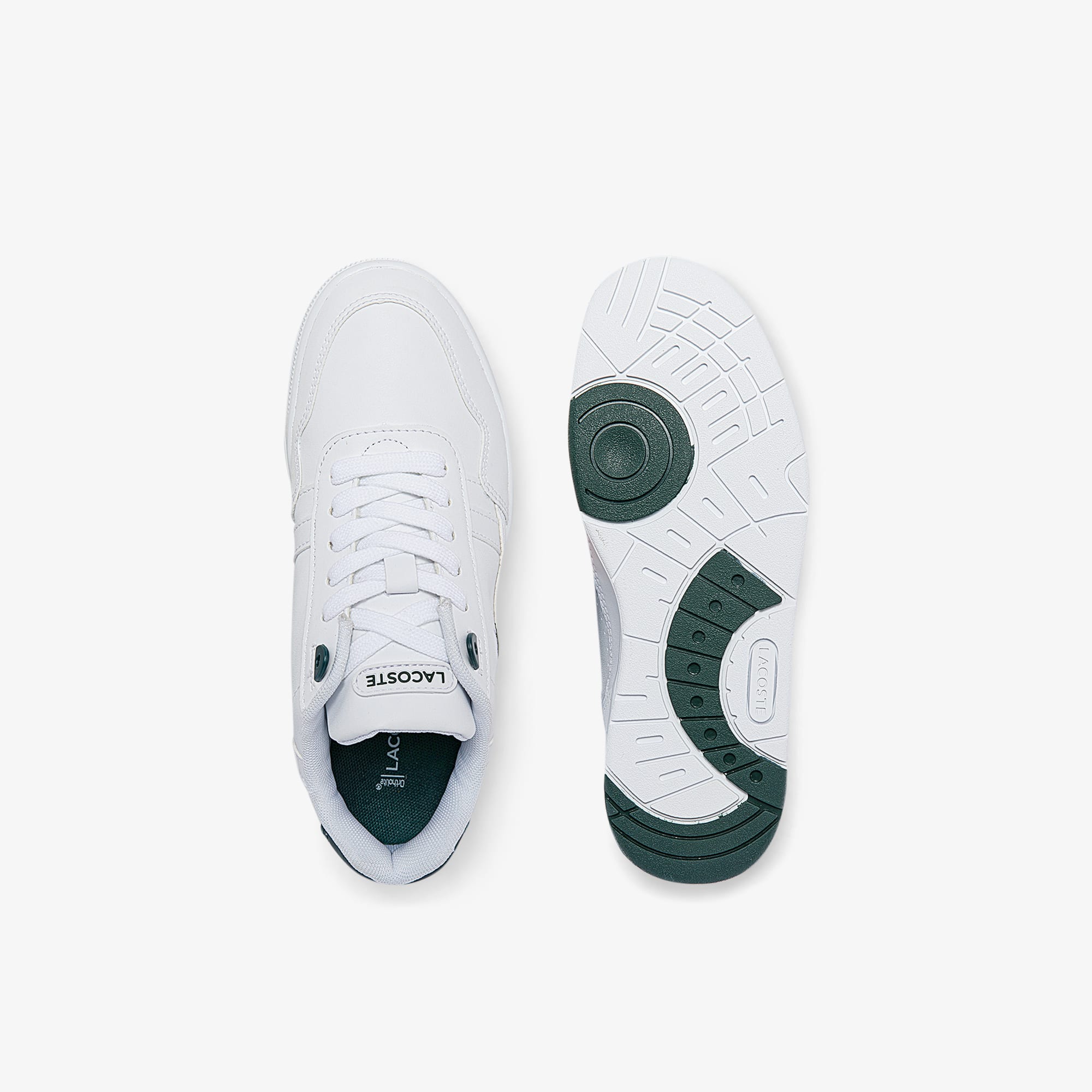 Sneakers T-Clip enfant en matière synthétique Sneakers - Blanc - Lacoste - Enfant