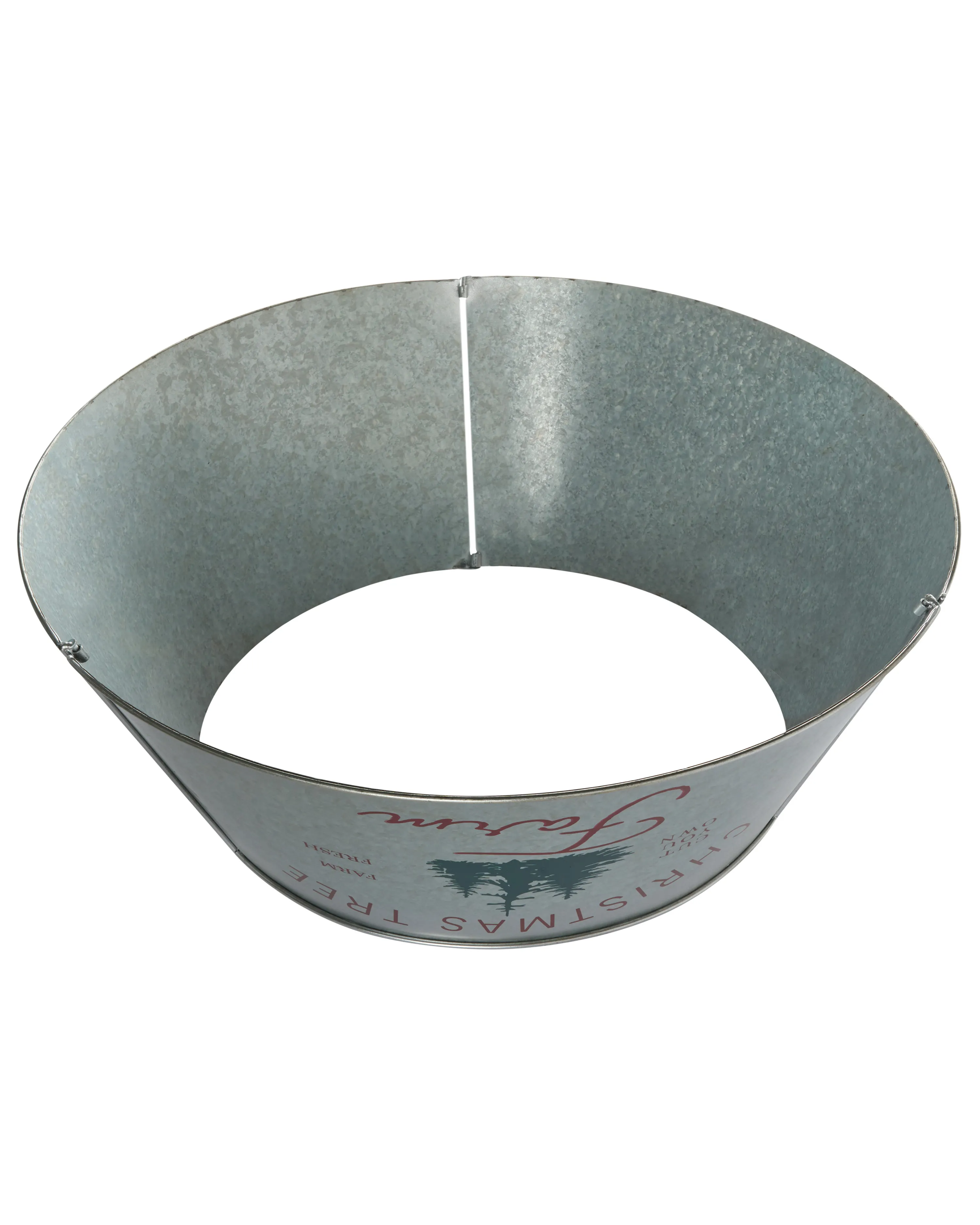 Kerstboomrok ROVANIEMI IJzer Zilver 65 cm