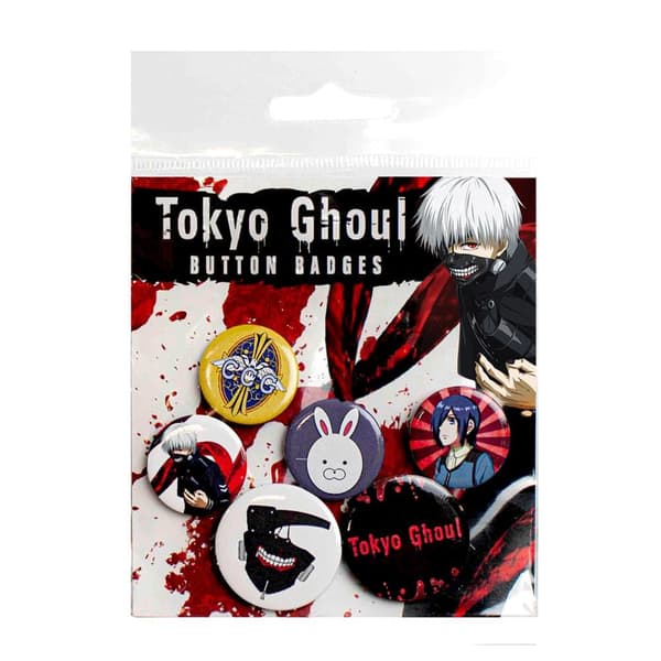 Tokyo Ghoul, 6x Pins