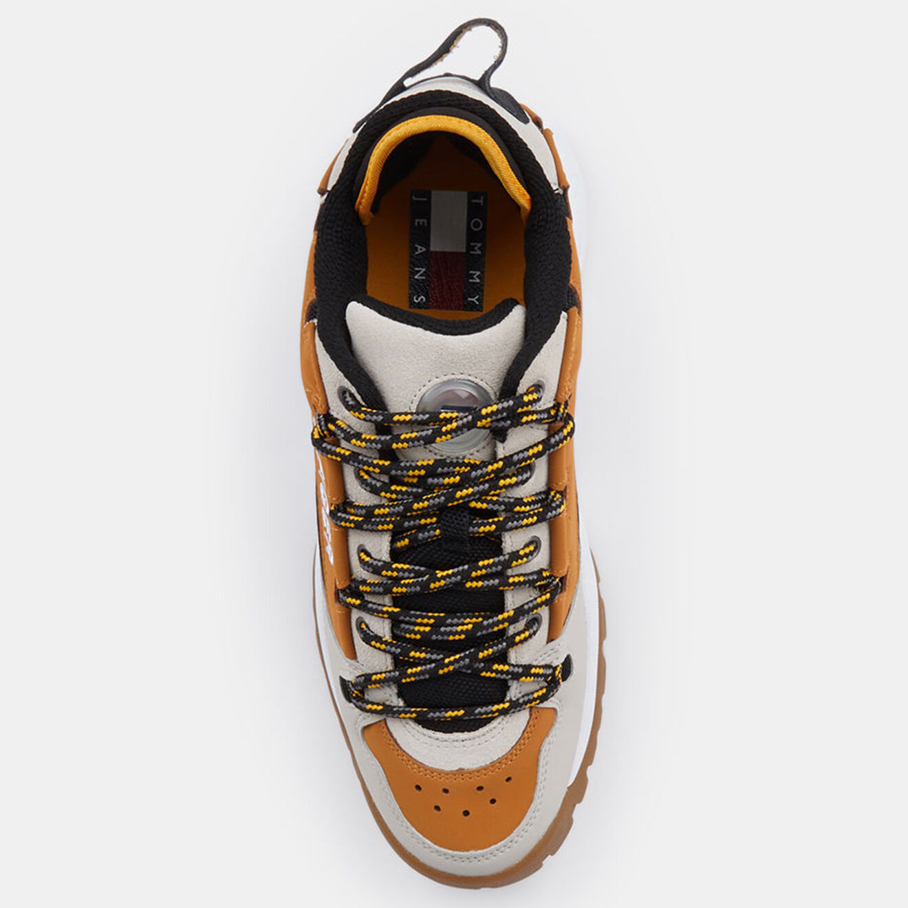 Tommy Hilfiger Baskets en Cuir Key Look Heritage beige/camel