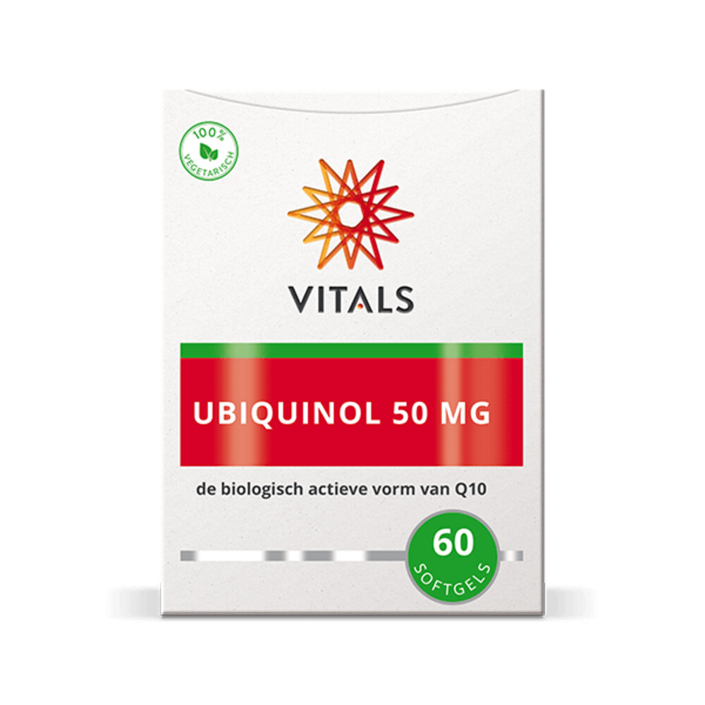 Vitals Ubiquinol 50mg 60 softgels