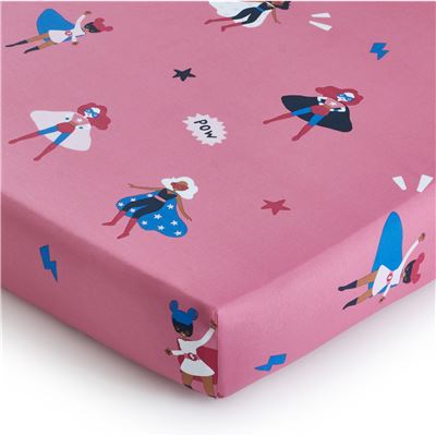 Linge de lit enfant Girl power - BECQUET CRÉATION