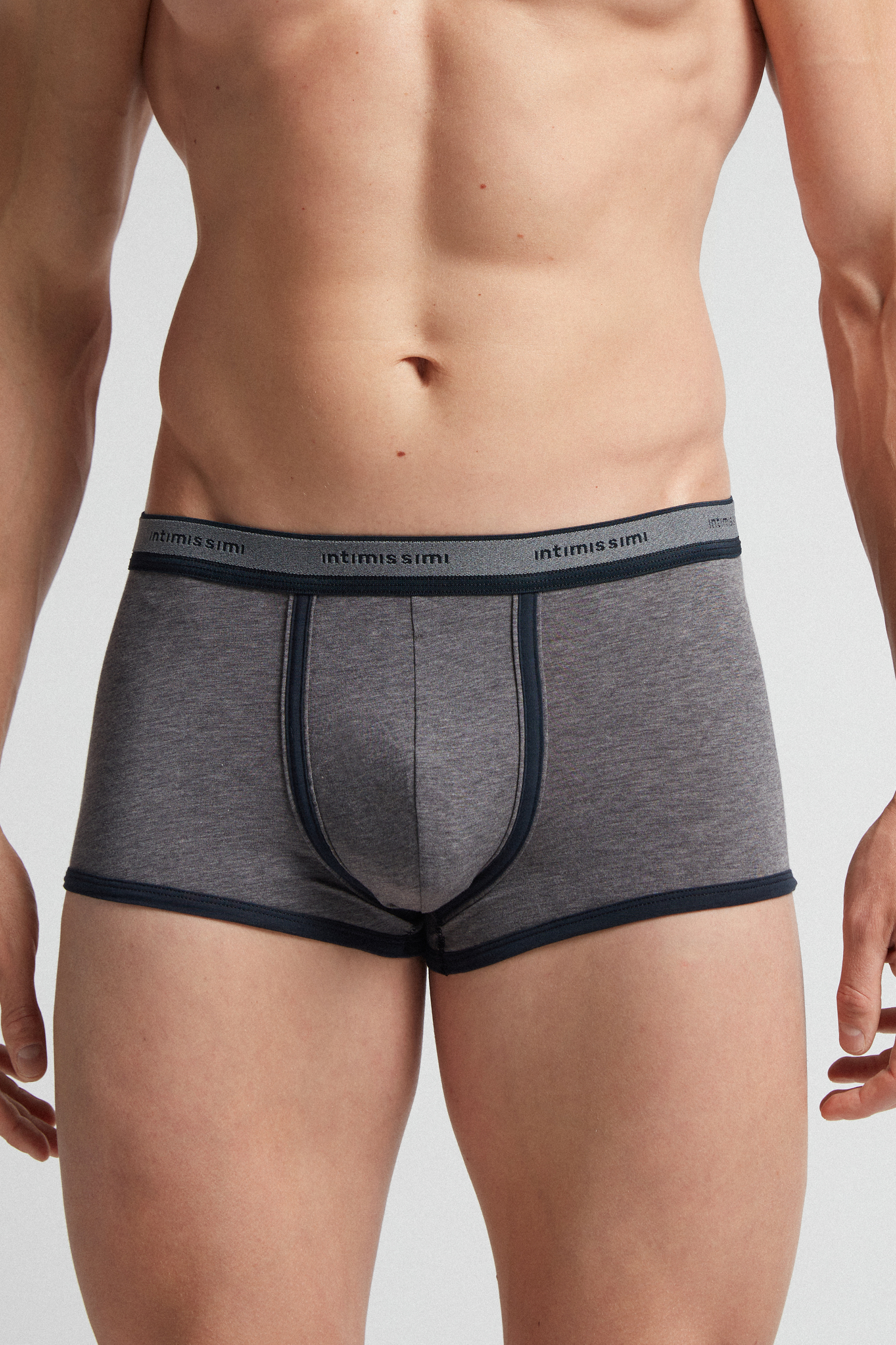 Cuecas boxer Supima® Natural Fresh Cotton com logotipo