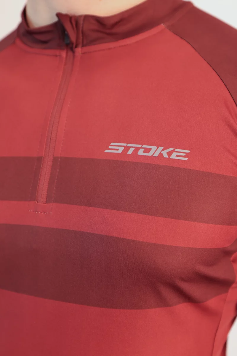 Stoke Tasco Half Zip Herren Biketrikot