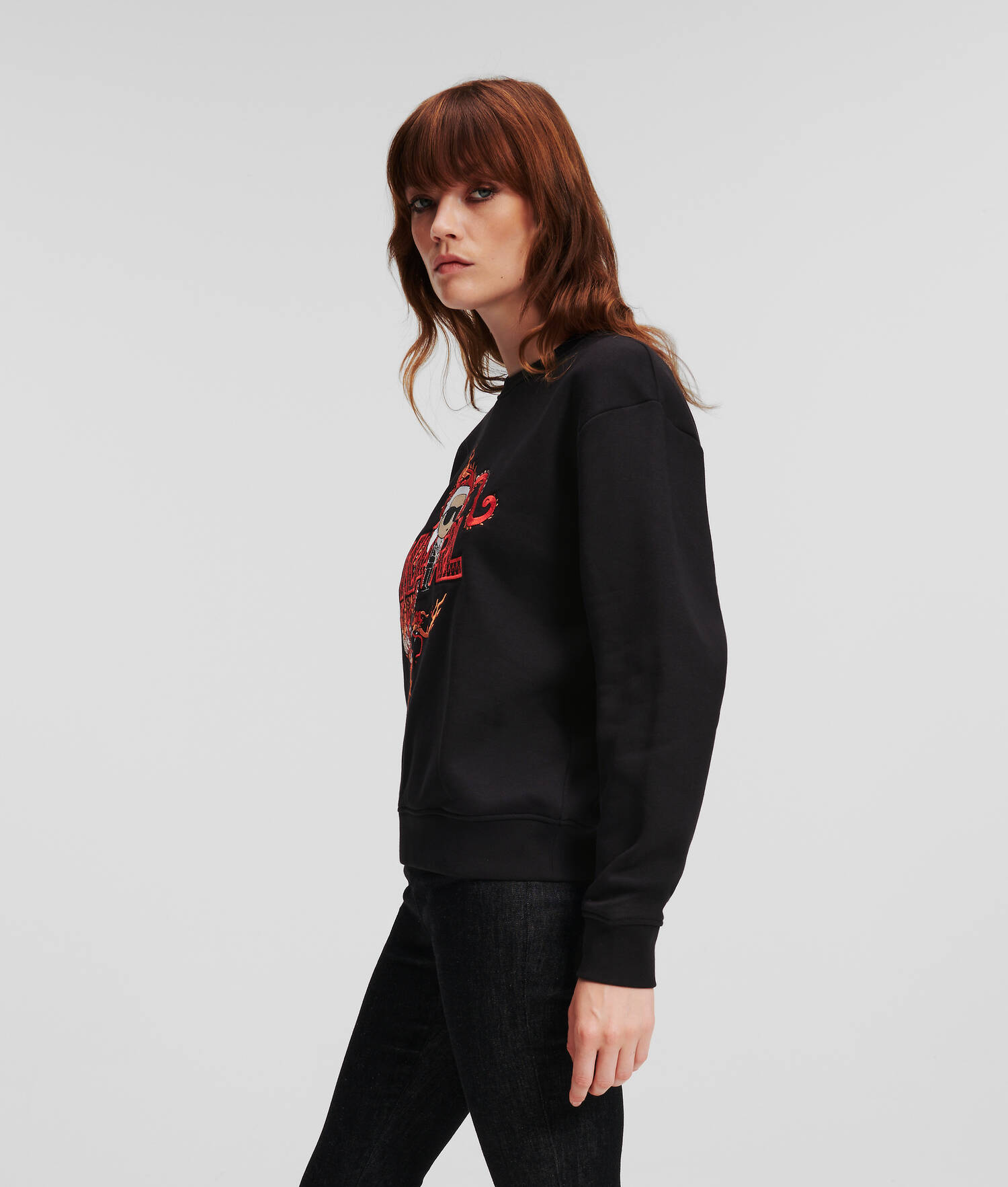 SWEAT-SHIRT K/IKONIK NOUVEL AN LUNAIRE