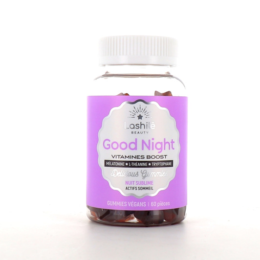 Lashile Good Night gummies sommeil - Mélatonine pour s'endormir