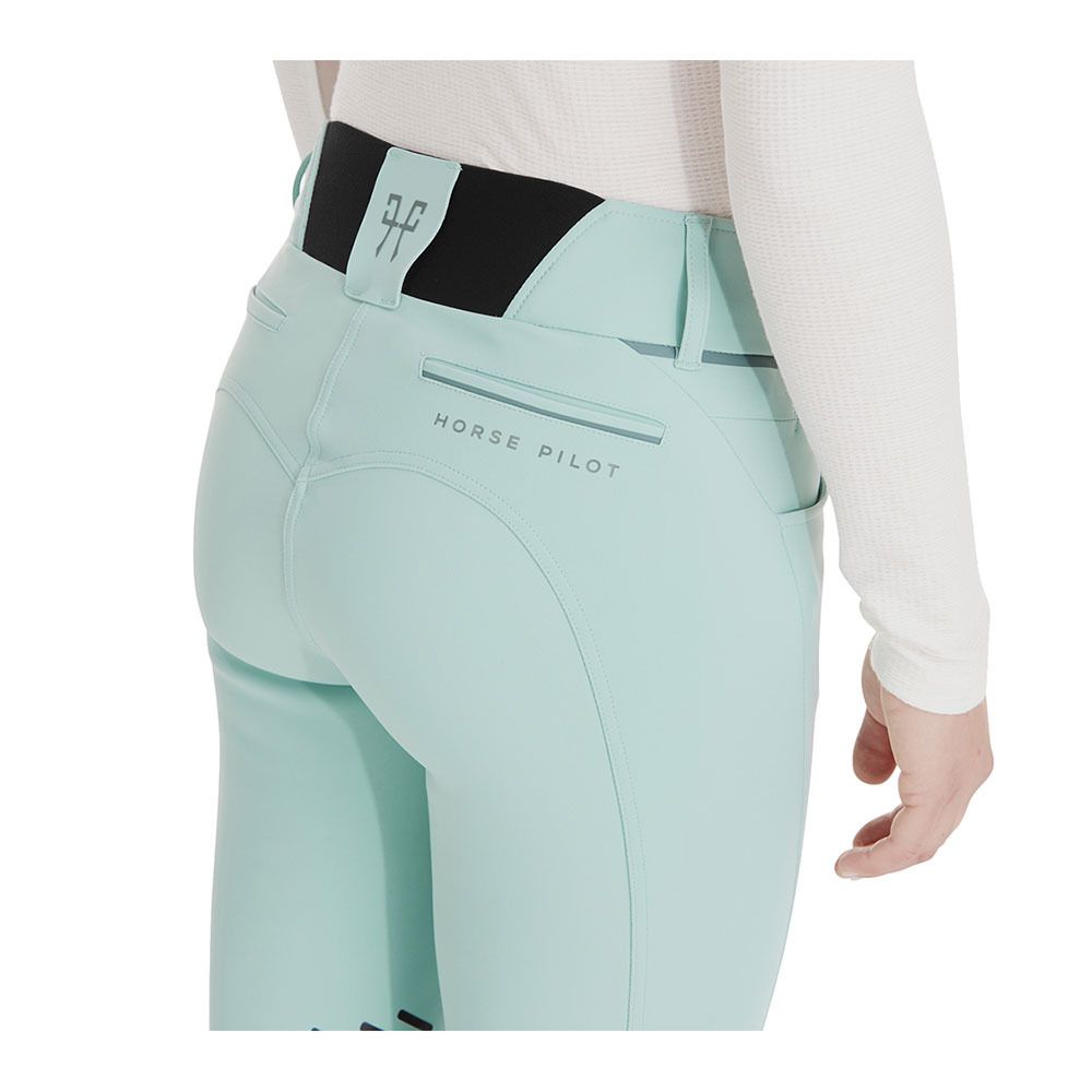 Horse Pilot X-DESIGN - Pantalon siliconé Femme sea-green