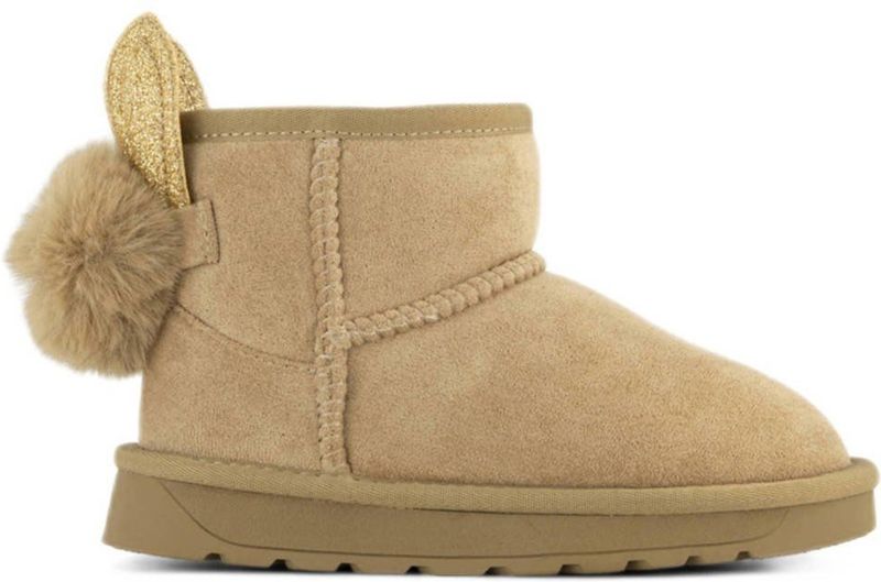 Graceland gevoerde enkelboots beige