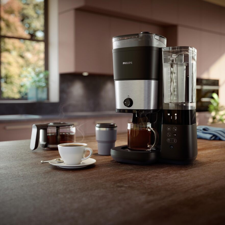 Philips - Grind&Brew Kaffemaskine (HD7888/01)