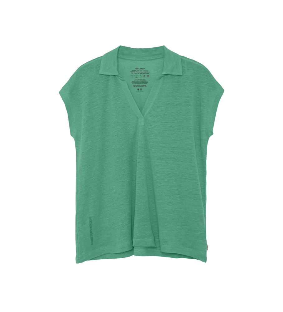 ECOALF Camiseta Braganzaalf turquesa