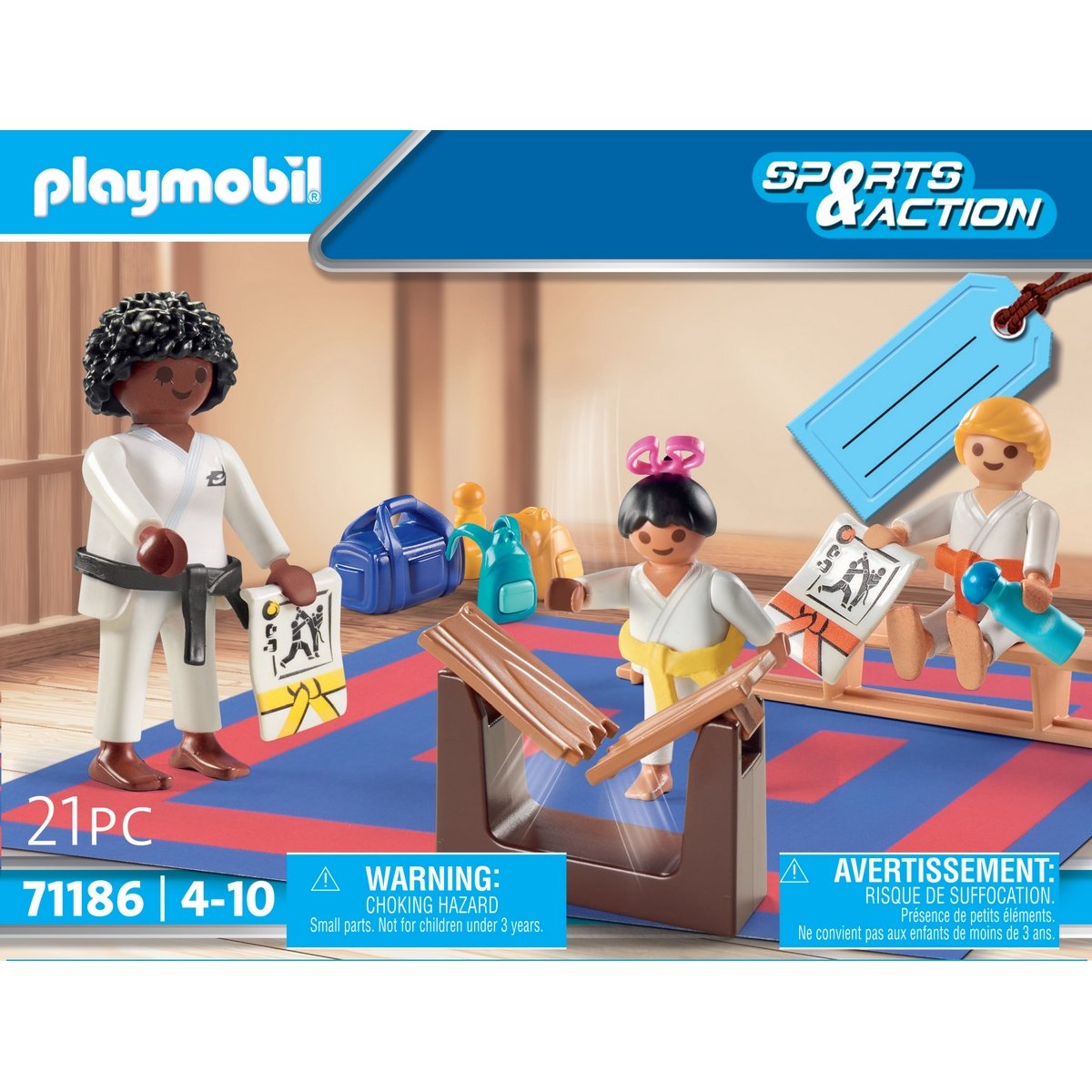 Entrainement de karaté Playmobil Sport et Action 71186