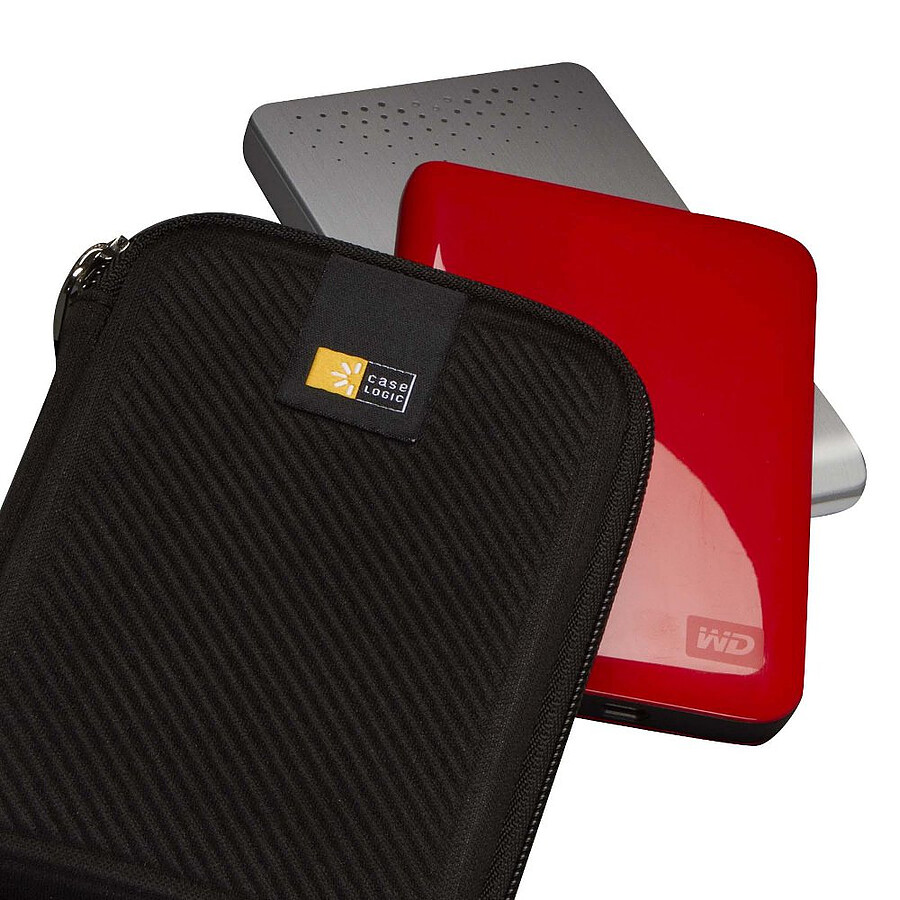 Caselogic Housse noire pour disque dur externe 2,5