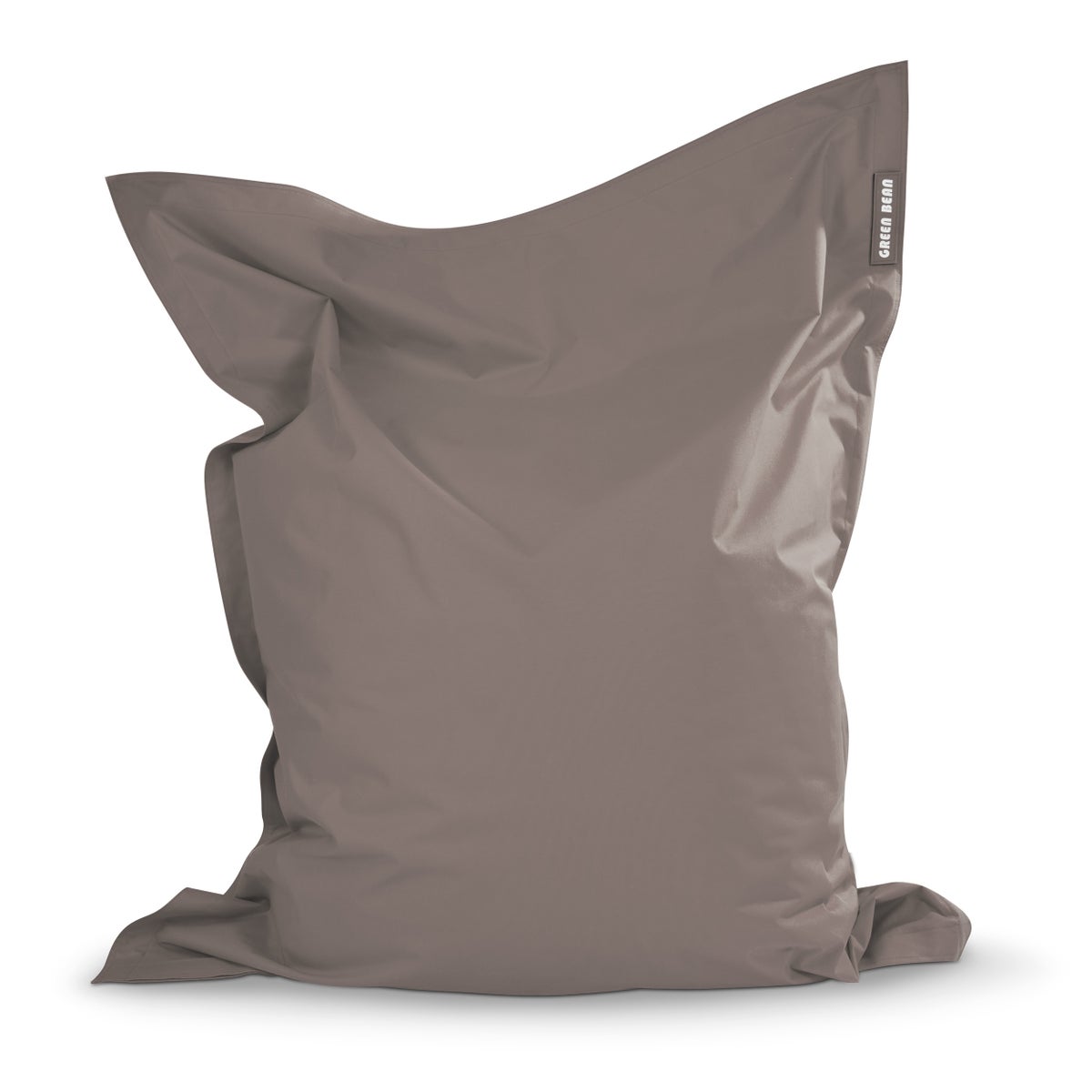 Groene Bonen Zitzak 120x160cm 270 Liter Kinderen & Volwassenen Zitzak EPS Kralenvulling Reuze Zitzak Grote Buitenligstoel Kussen Wasbaar Weerbestendig Ligstoel Zitkussen Vloerkussen Taupe