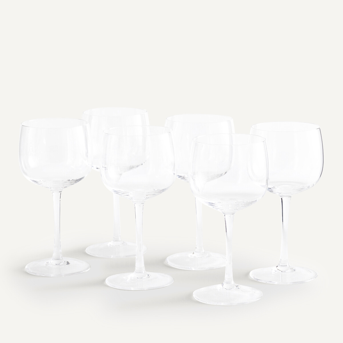 AM.PM<br>Conjunto de 6 taças de vinho, Reggia