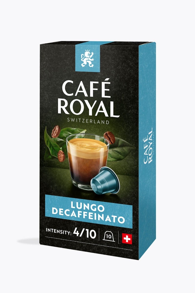 Café Royal Lungo Decaffeinato 10 Kapseln Nespresso® kompatibel