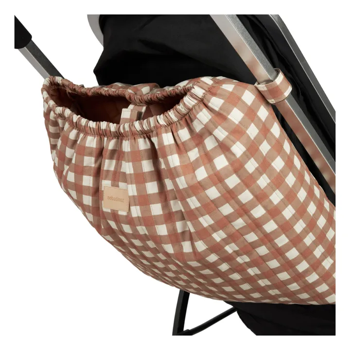 Nobodinoz Sac pour poussette Hyde Park | Terracotta